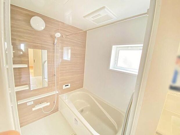 浴室 広々1坪のお風呂でほっとひといき1日の疲れを我が家で癒しましょう