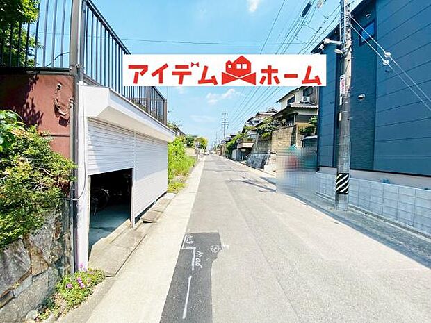 前面道路 いつでも現地ご案内いたします♪
