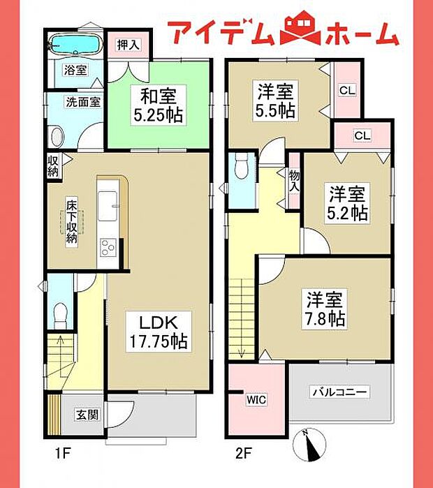 4号棟間取図