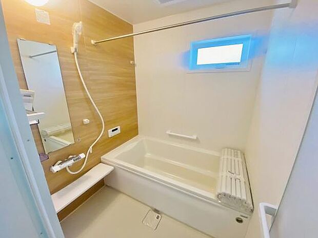 浴室 広々1坪のお風呂でほっとひといき1日の疲れを我が家で癒しましょう