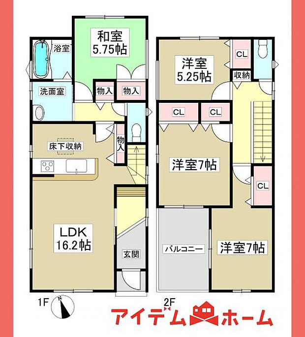3号棟間取図