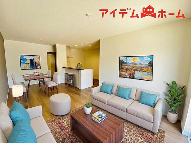 本画像はCGで作成されており、実際に現地に家具は置かれておりません。