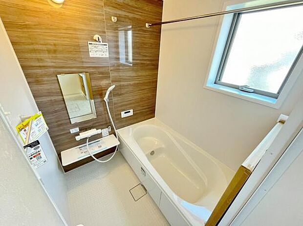 広々1坪のお風呂でほっとひといき1日の疲れを我が家で癒しましょう