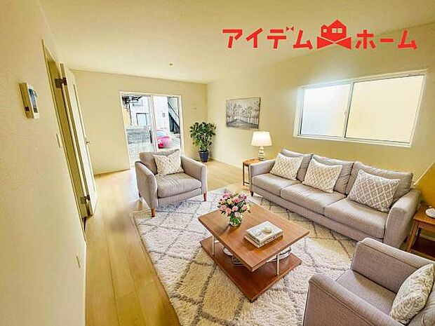 本画像はCGで作成されており、実際に現地に家具は置かれておりません。