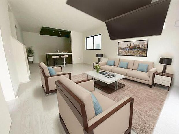 内観写真 本画像はCGで作成されており、実際に現地に家具は置かれておりません。