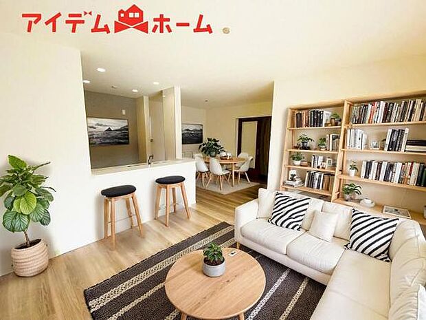 本画像はCGで作成されており、実際に現地に家具は置かれておりません。