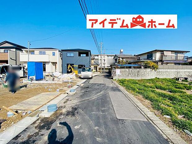 前面道路 いつでも現地ご案内いたします♪ お気軽にお問合せください!