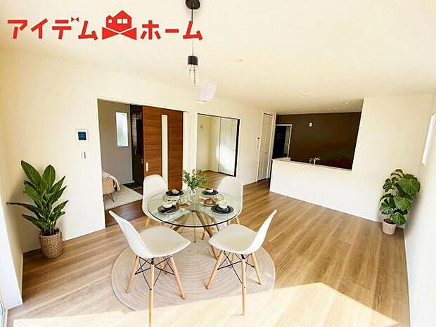 本画像はCGで作成されており、実際に現地に家具は置かれておりません。 