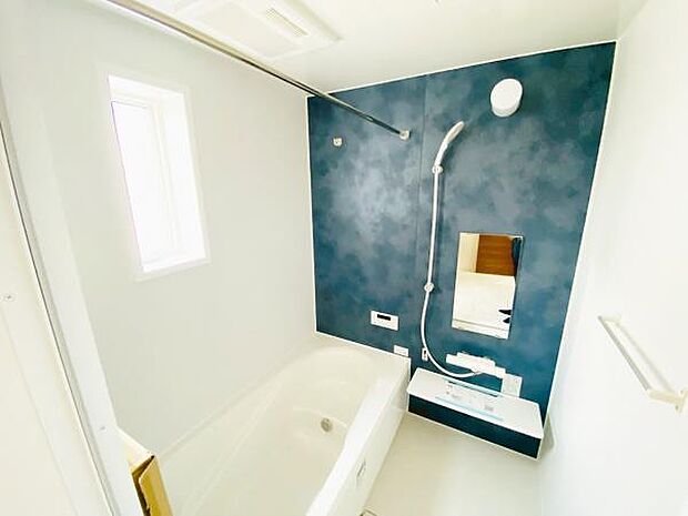 浴室 広々1坪のお風呂でほっとひといき1日の疲れを我が家で癒しましょう