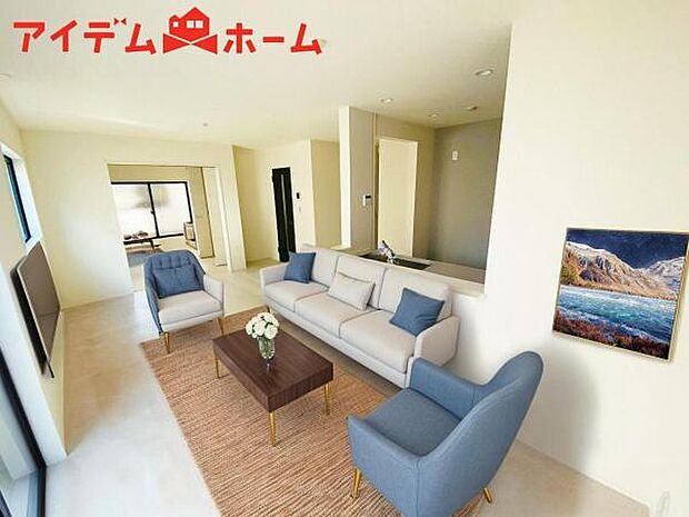 内観写真 本画像はCGで作成されており、実際に現地に家具は置かれておりません。