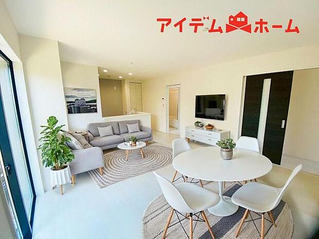 本画像はCGで作成されており、実際に現地に家具は置かれておりません。