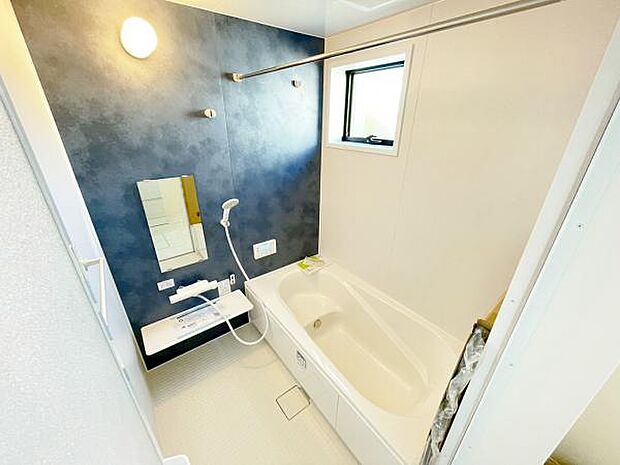 浴室 広々1坪のお風呂でほっとひといき1日の疲れを我が家で癒しましょう