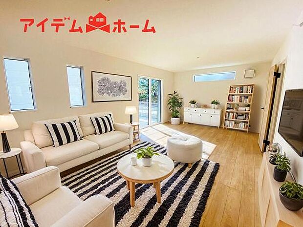 リビング 本画像はCGで作成されており、実際に現地に家具は置かれておりません。