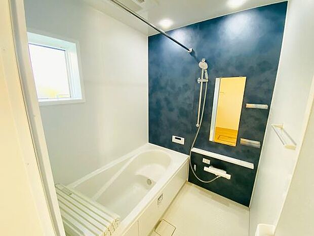 浴室 広々1坪のお風呂でほっとひといき1日の疲れを我が家で癒しましょう