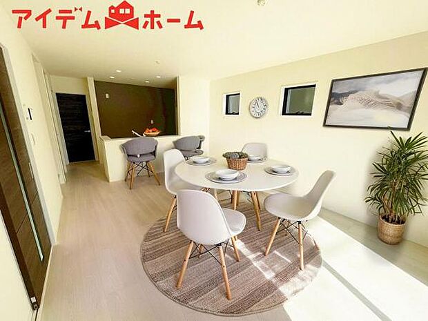 本画像はCGで作成されており、実際に現地に家具は置かれておりません。 