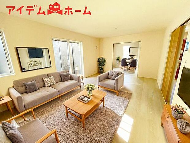 本画像はCGで作成されており、実際に現地に家具は置かれておりません。 