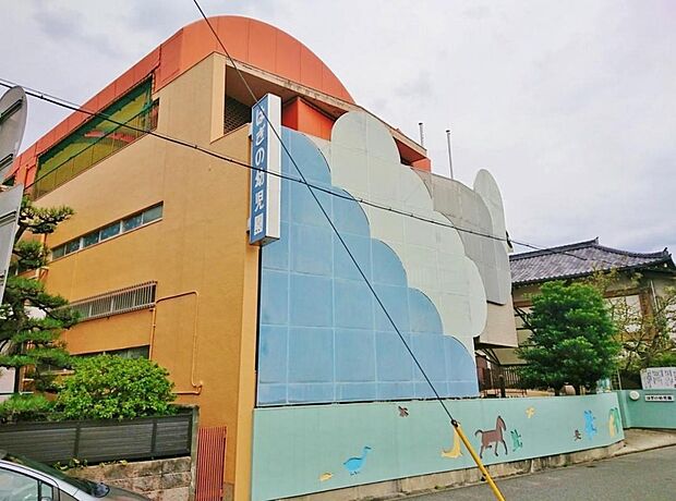 萩野保育園(420m)