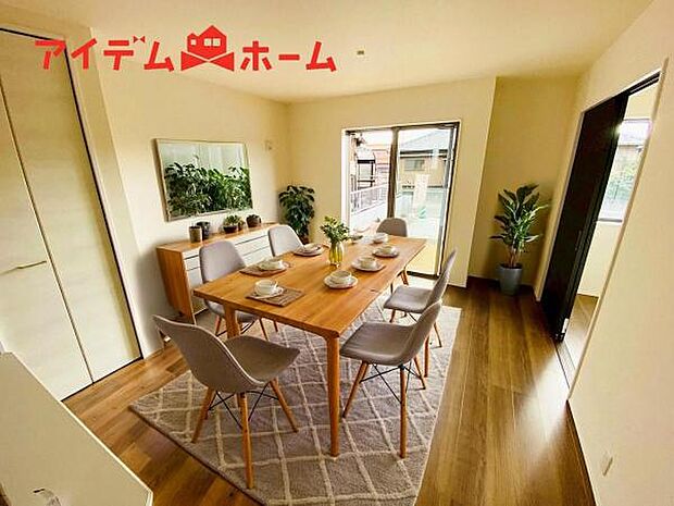 本画像はCGで作成されており、実際に現地に家具は置かれておりません。