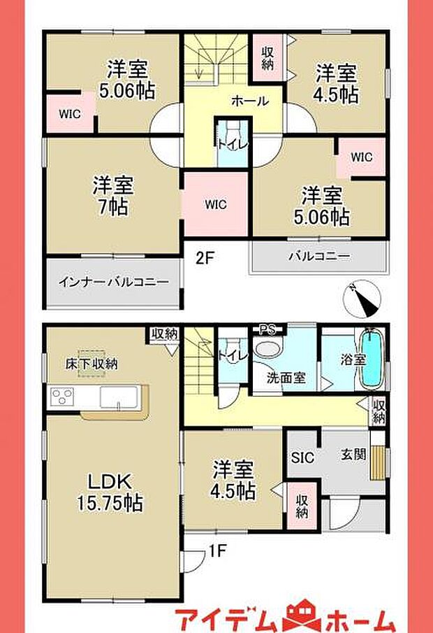間取図2号棟