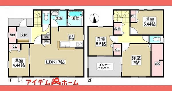 間取り：323000444400