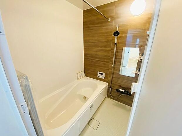 浴室 広々1坪のお風呂でほっとひといき1日の疲れを我が家で癒しましょう