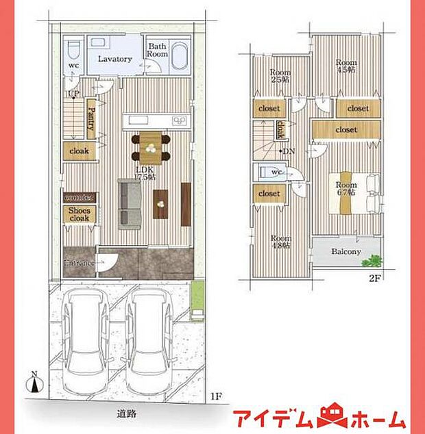 4号棟　間取り図 　  