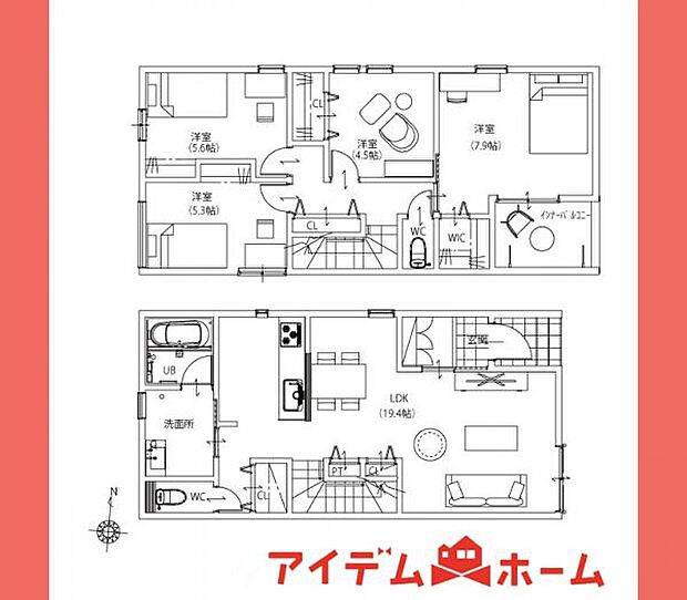 ☆1号棟間取図☆