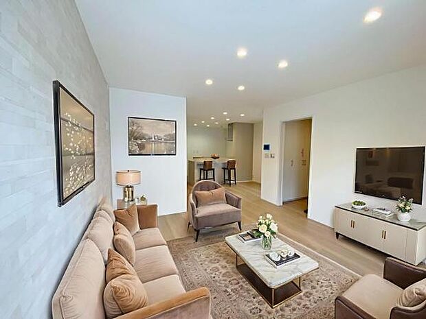 本画像はCGで作成されており、実際に現地に家具は置かれておりません。