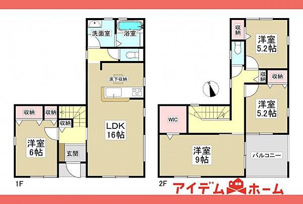 3号棟　間取り図　