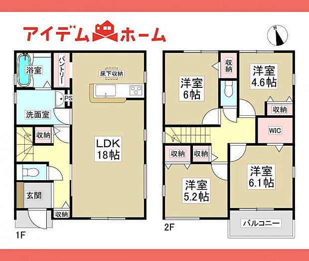 2号棟 間取り図