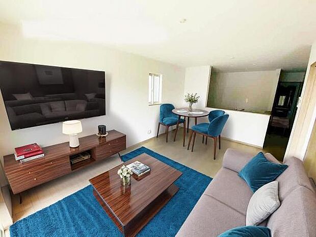 本画像はCGで作成されており、実際に現地に家具は置かれておりません。