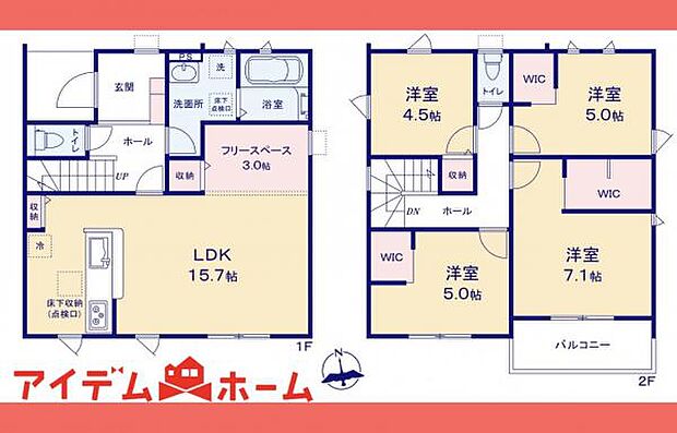2号棟 間取り図