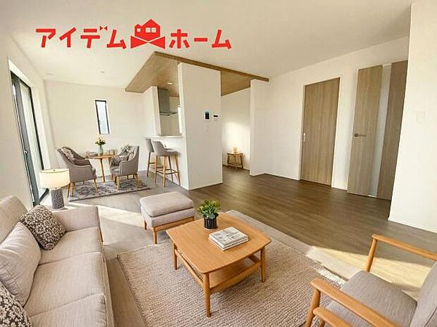 リビング 本画像はCGで作成されており、実際に現地に家具は置かれておりません。