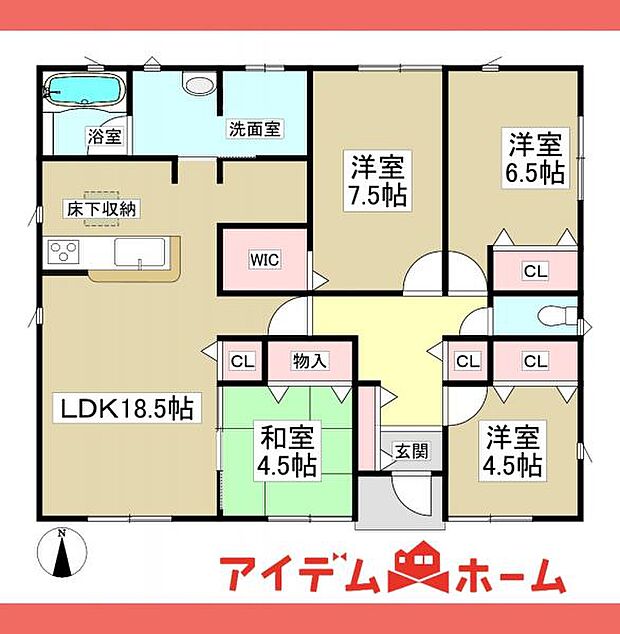 間取図3号棟