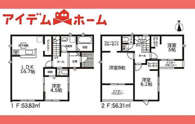 4号棟　間取り図　