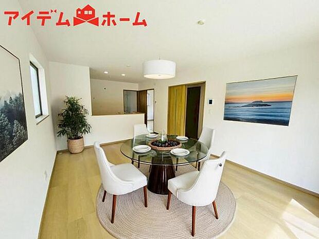 本画像はCGで作成されており、実際に現地に家具は置かれておりません。 