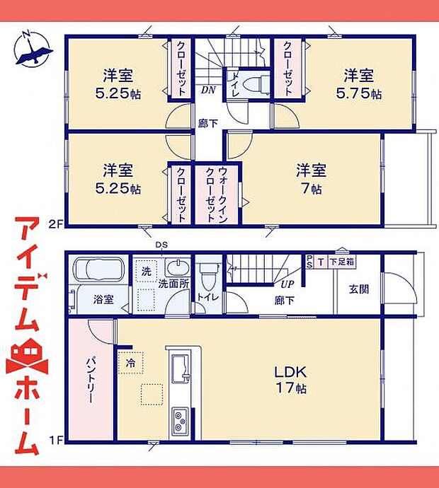 4号棟　間取り図　