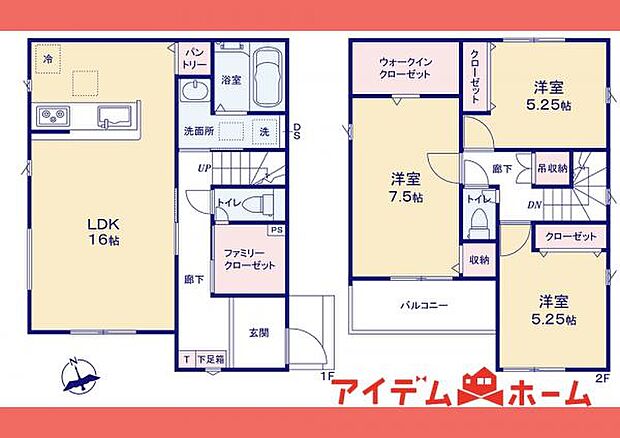 4号棟　間取り図　