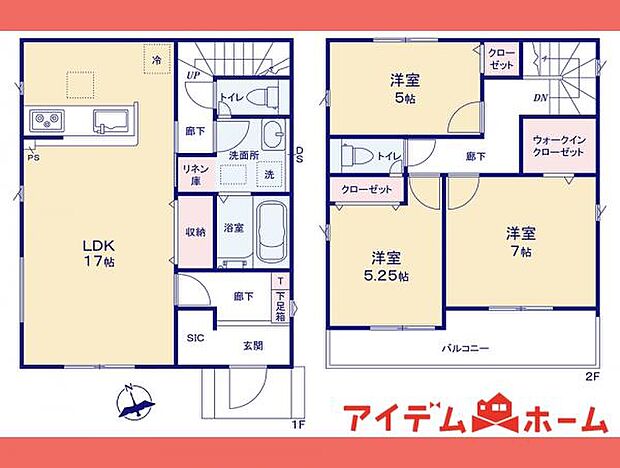 2号棟 間取り図