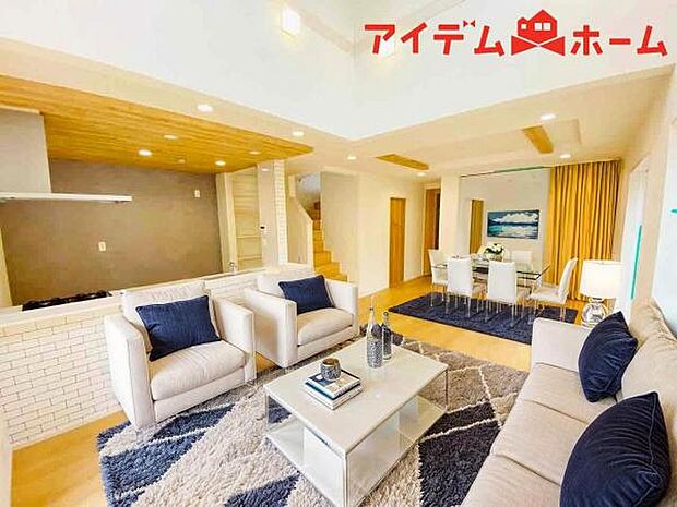 本画像はCGで作成されており、実際に現地に家具は置かれておりません。