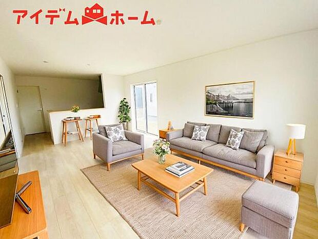 本画像はCGで作成されており、実際に現地に家具は置かれておりません。