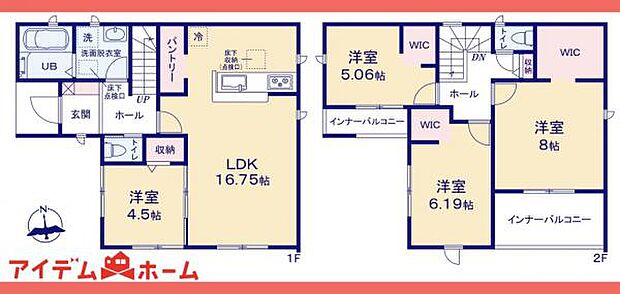 4号棟　間取り図　