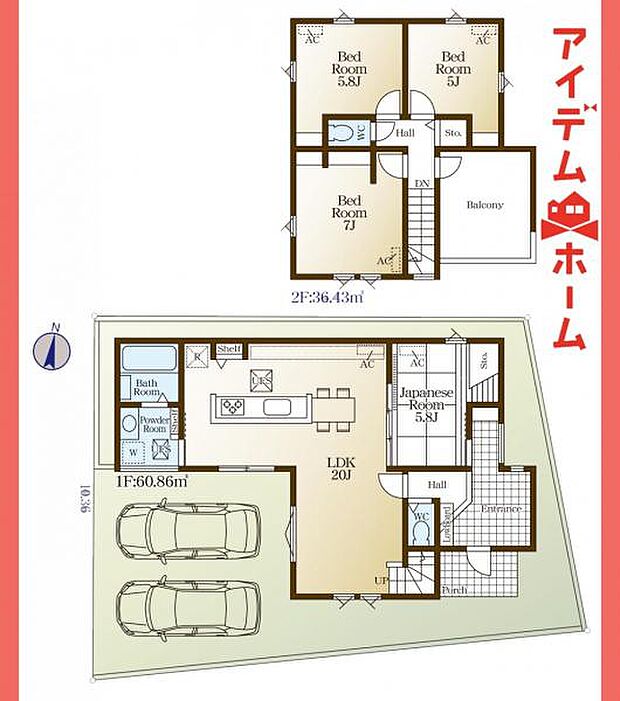 1号棟　間取り図 　  