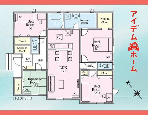 4号棟　間取り図