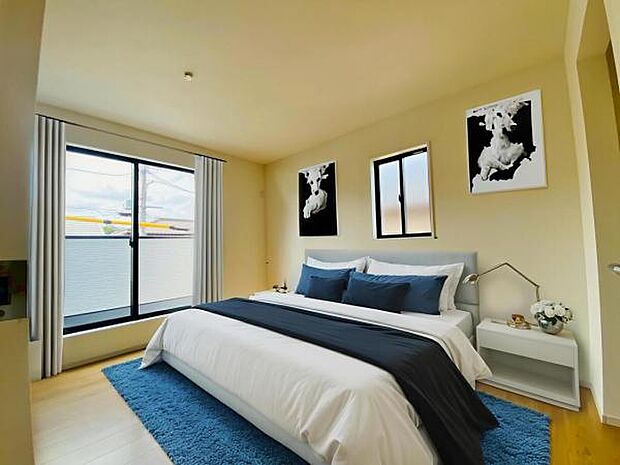 内観(2025年6月)撮影 ※本画像はCGで作成しており、実際に家具は置かれておりません。