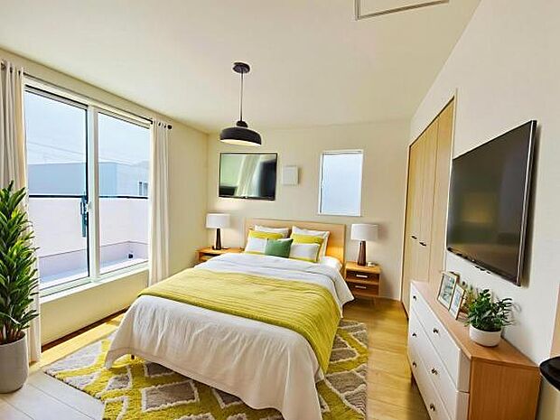 内観(2025年7月)撮影 ※本画像はCGで作成しており、実際に家具は置かれておりません。