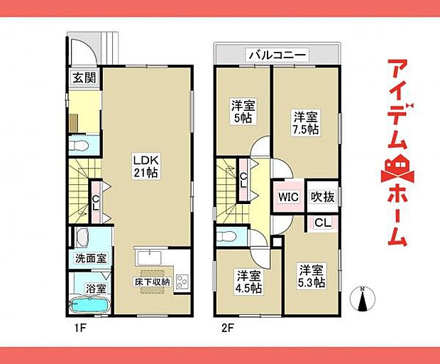 ☆3号棟間取図☆