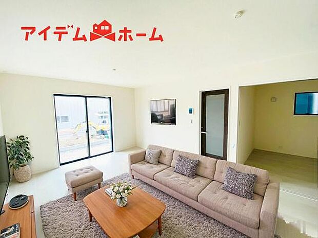 本画像はCGで作成されており、実際に現地に家具は置かれておりません。 