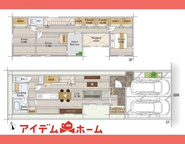 4号棟　間取り図 　  
