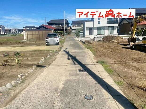 西側道路 いつでも現地ご案内いたします♪ お気軽にお問合せください